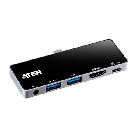 Aten UH3238 USB-C Travel Dock with Power Pass-Through Aten | USB-C Travel Dock with Power Pass-Through | UH3238-AT | Dock | Ethe - 4